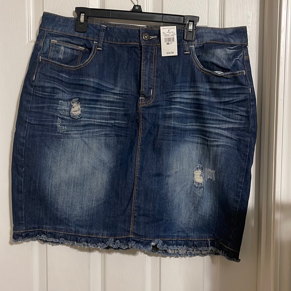 Blue Jean Skirt